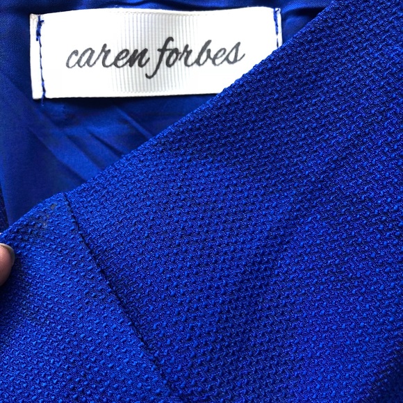 Royal blue party dress - Picture 2 of 4